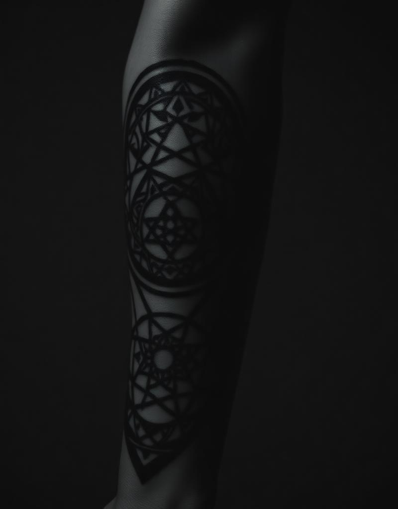 Geometric blackwork